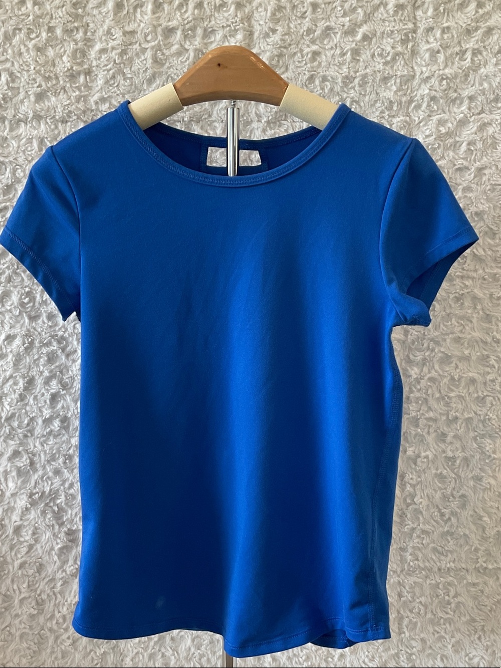 all in motion Bright Blue Short Sleeve Crew Tee